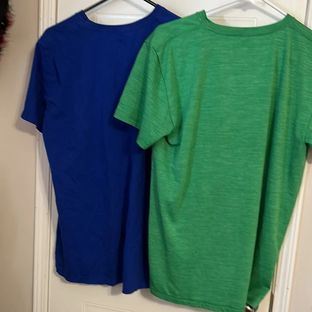 2 boys XL (18/20) Adidas short sleeve shirts